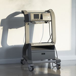exhaust gas analyzer 3d obj