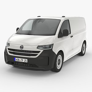 VW Transporter 2025 Panel Van SWB 3D