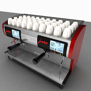 3ds max commercial espresso machine