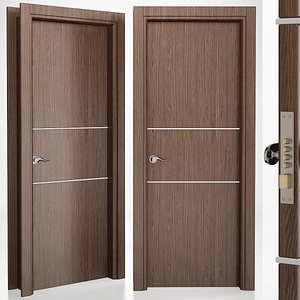 Gray Oak Belldinni Modern Interior Door