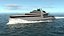 3D AdmiralXForce Luxury Superyacht Dynamic Simulation model