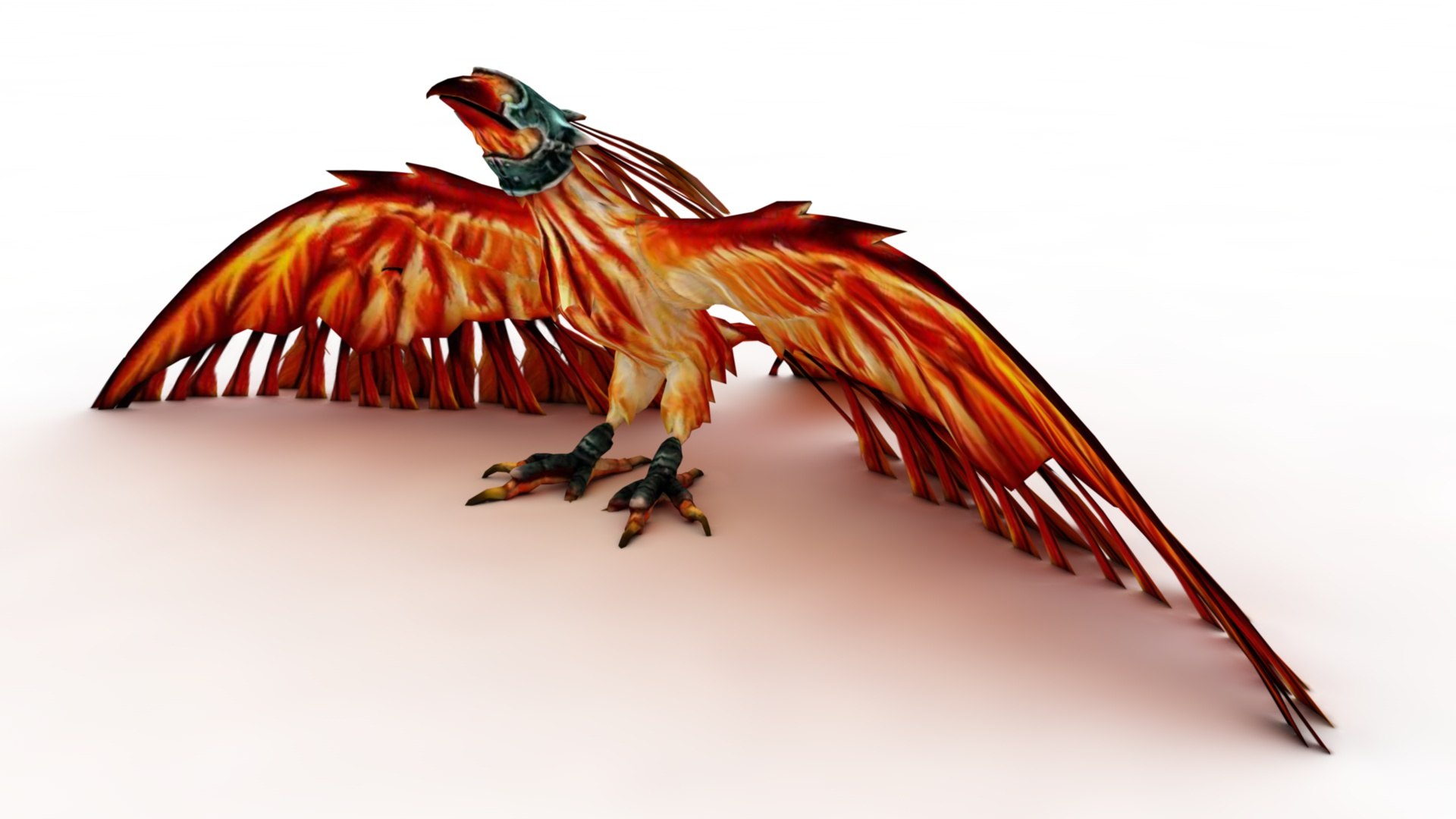 Phoenix Bird Model - TurboSquid 2411616