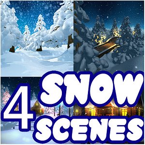 Winter Snow Covered Scenes