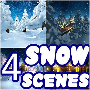Winter Snow Covered Scenes
