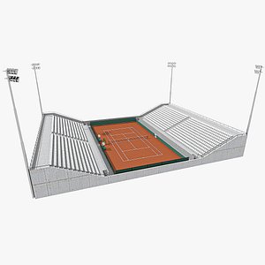 Tennis clay court 02