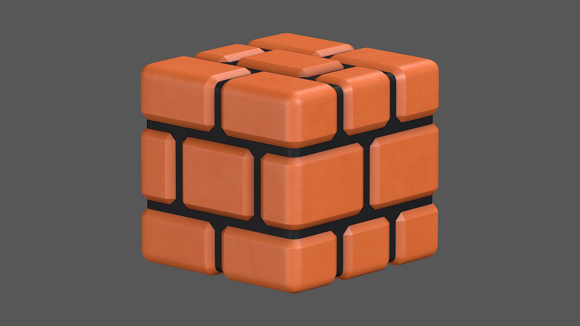 Mario Bross Cube or Block Original Replica