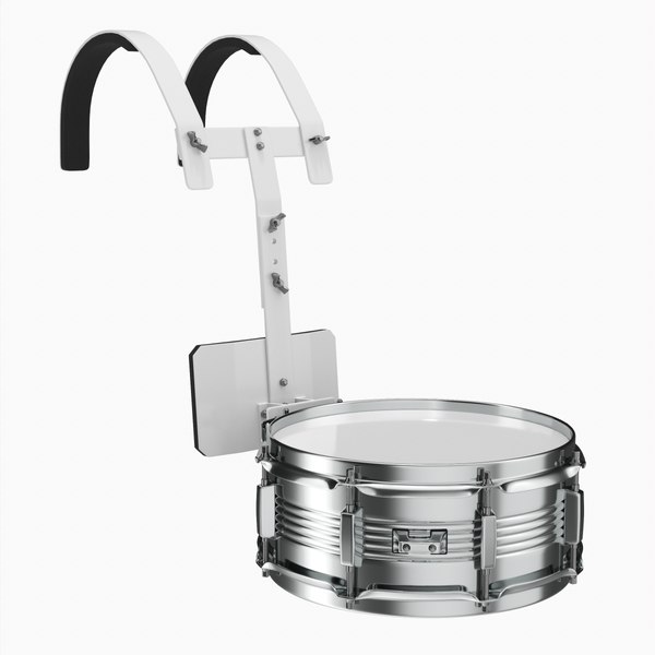 3D Marching snare drum set model