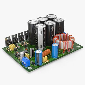 3d circuit board model
