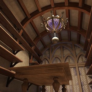 3D Alchemist Study Empty model