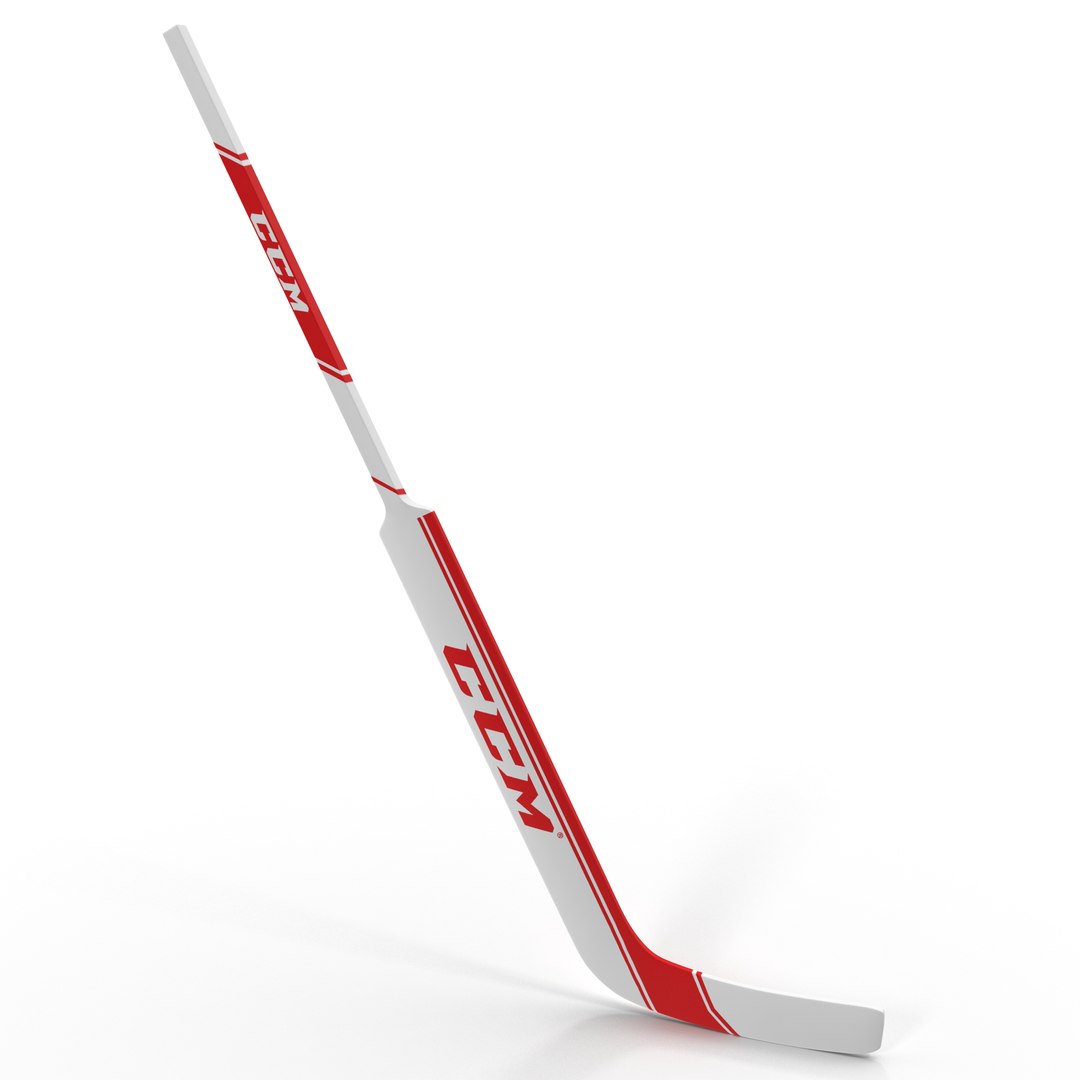 goalie hockey stick ccm 3d model