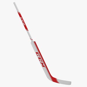 goalie hockey stick ccm 3d model