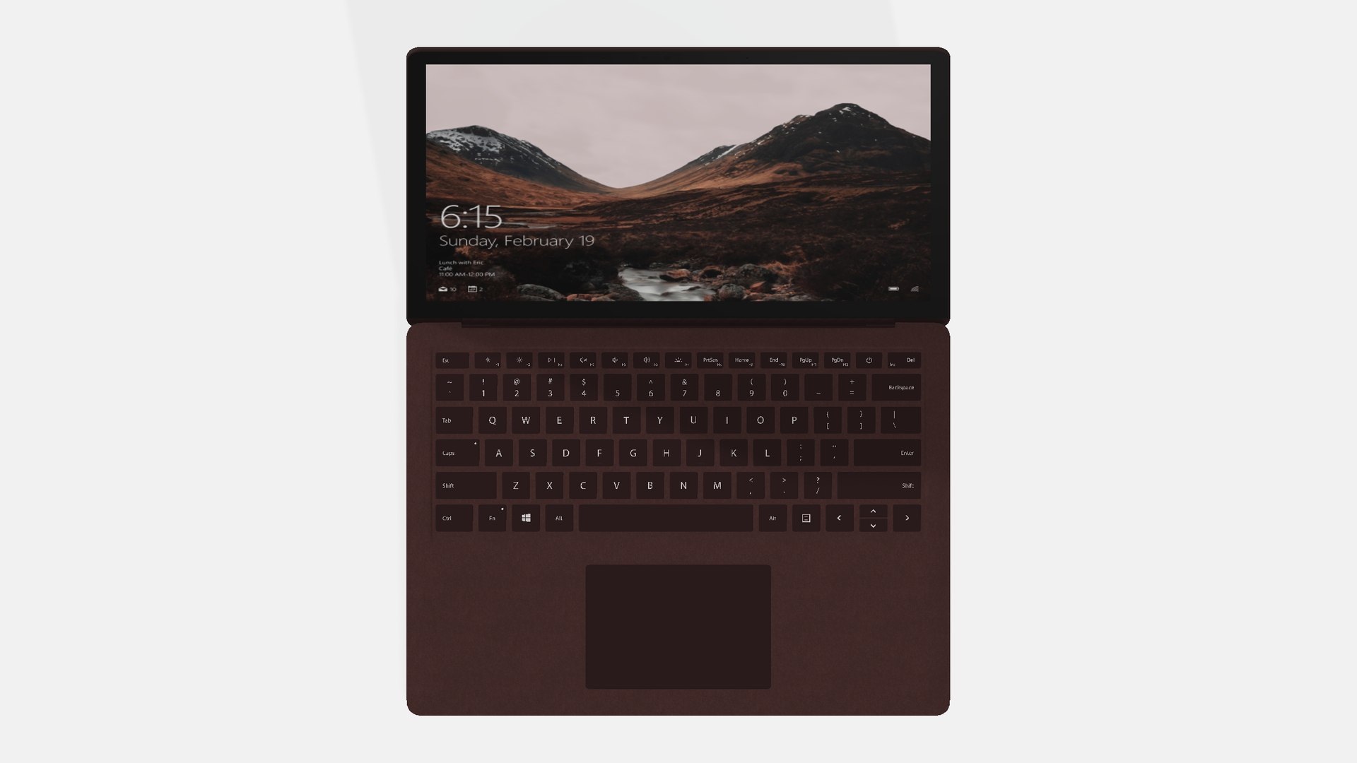 Surface Laptop - Burgundy 3D - TurboSquid 2365917