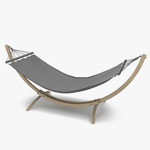 Bow Hammock Stand 3D model
