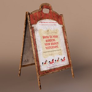 3D Dream Dealers Sign