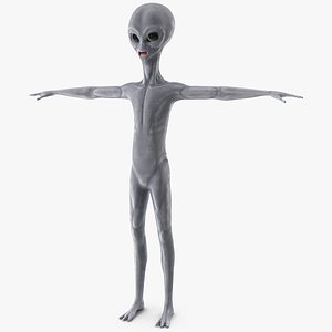 alien creature 3D model
