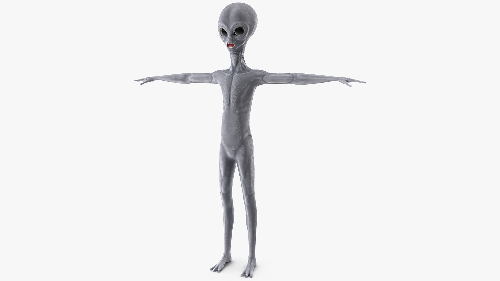 Alien 3D model preview