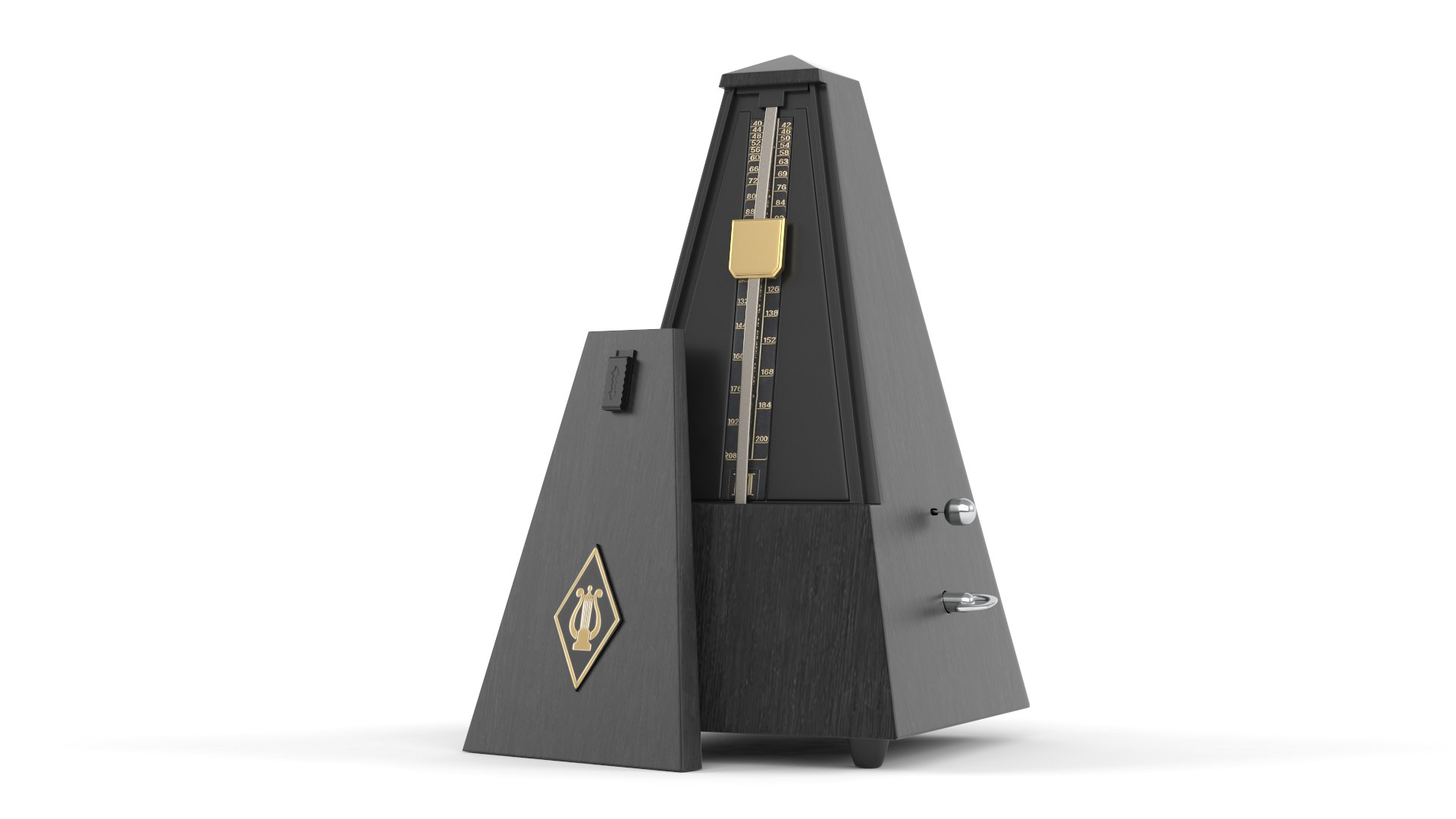 Mechanical Metronome 3D Model TurboSquid 1951586