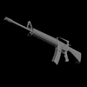 3d model m16