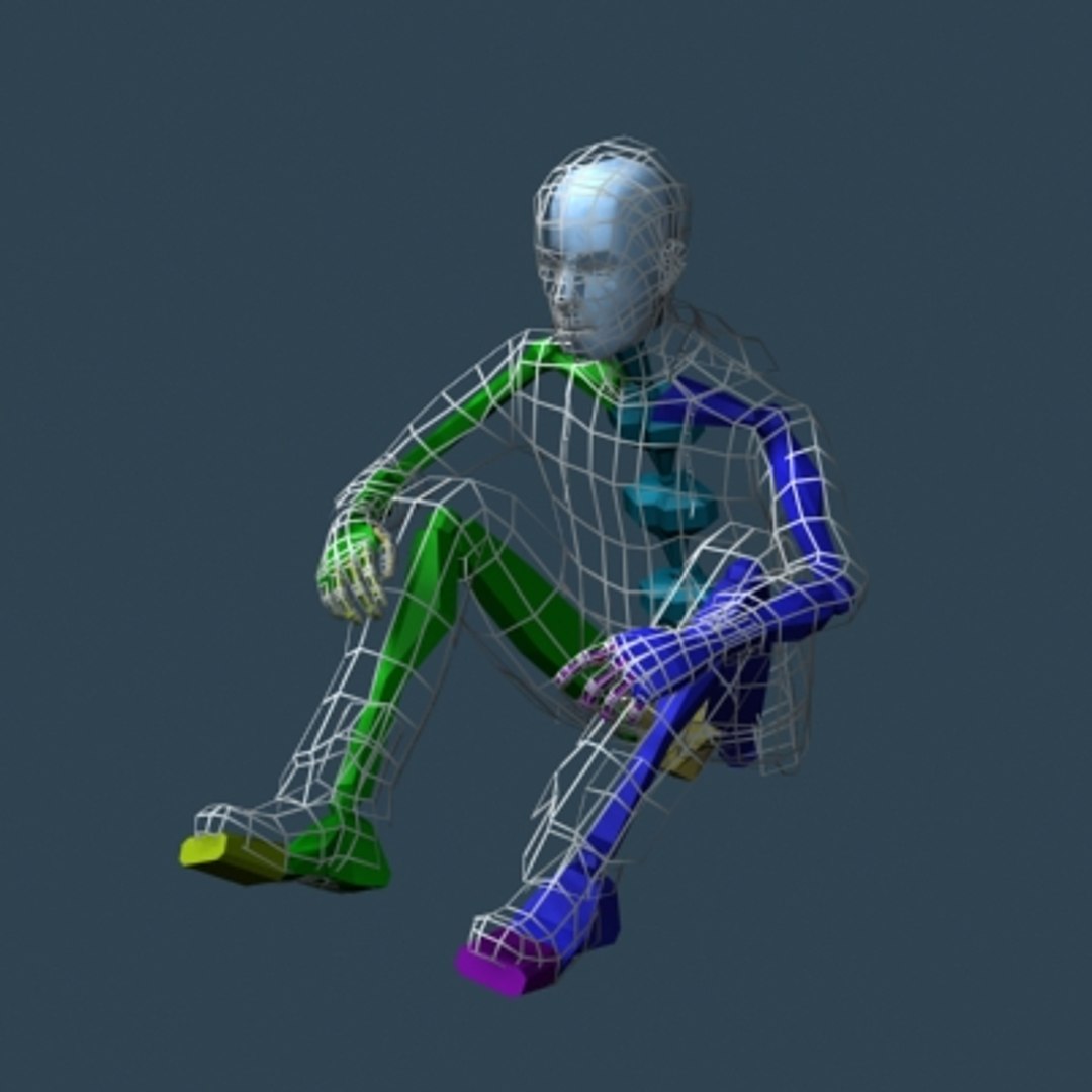Boy Character Rigged Max