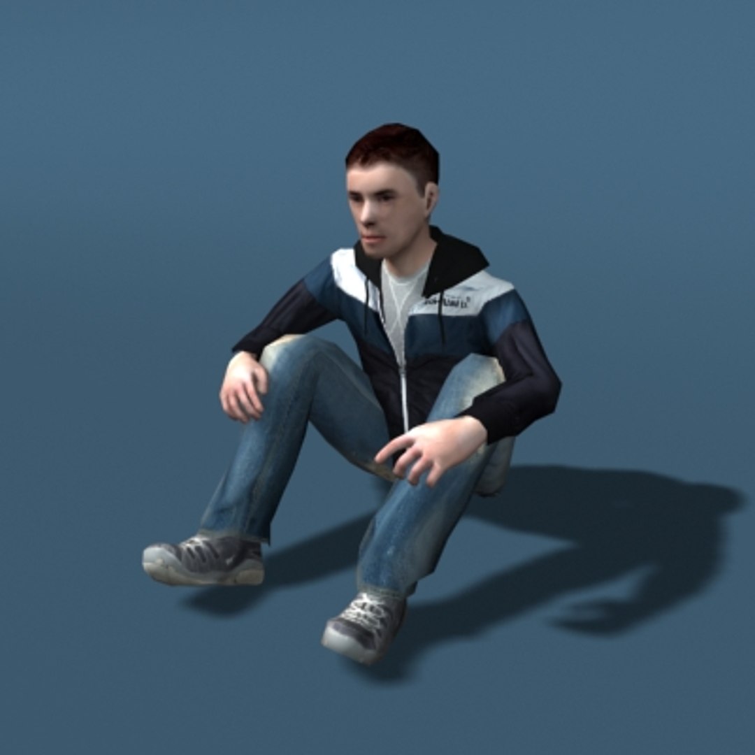 Boy Character Rigged Max
