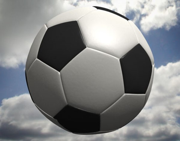 cinema4d football soccer ball