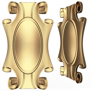 3D model Cartouche 02