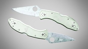 3D Knife 9 Very Light Green FT