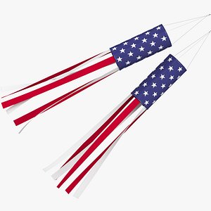 American Flag Windsock model