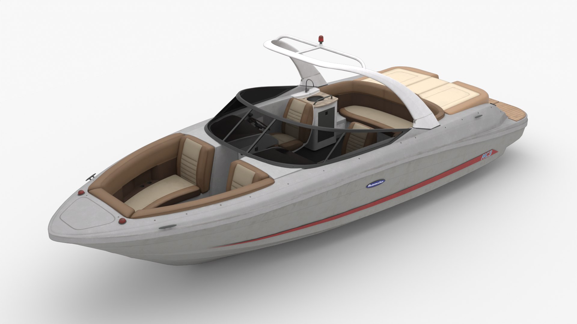 Powerboat Model - TurboSquid 2232461