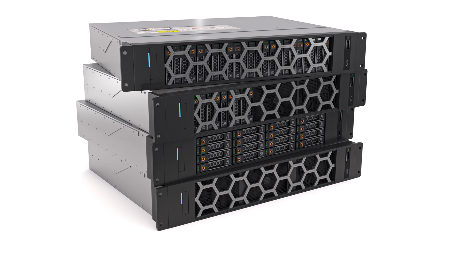 3D Data Storage Server Collection - TurboSquid 2284720