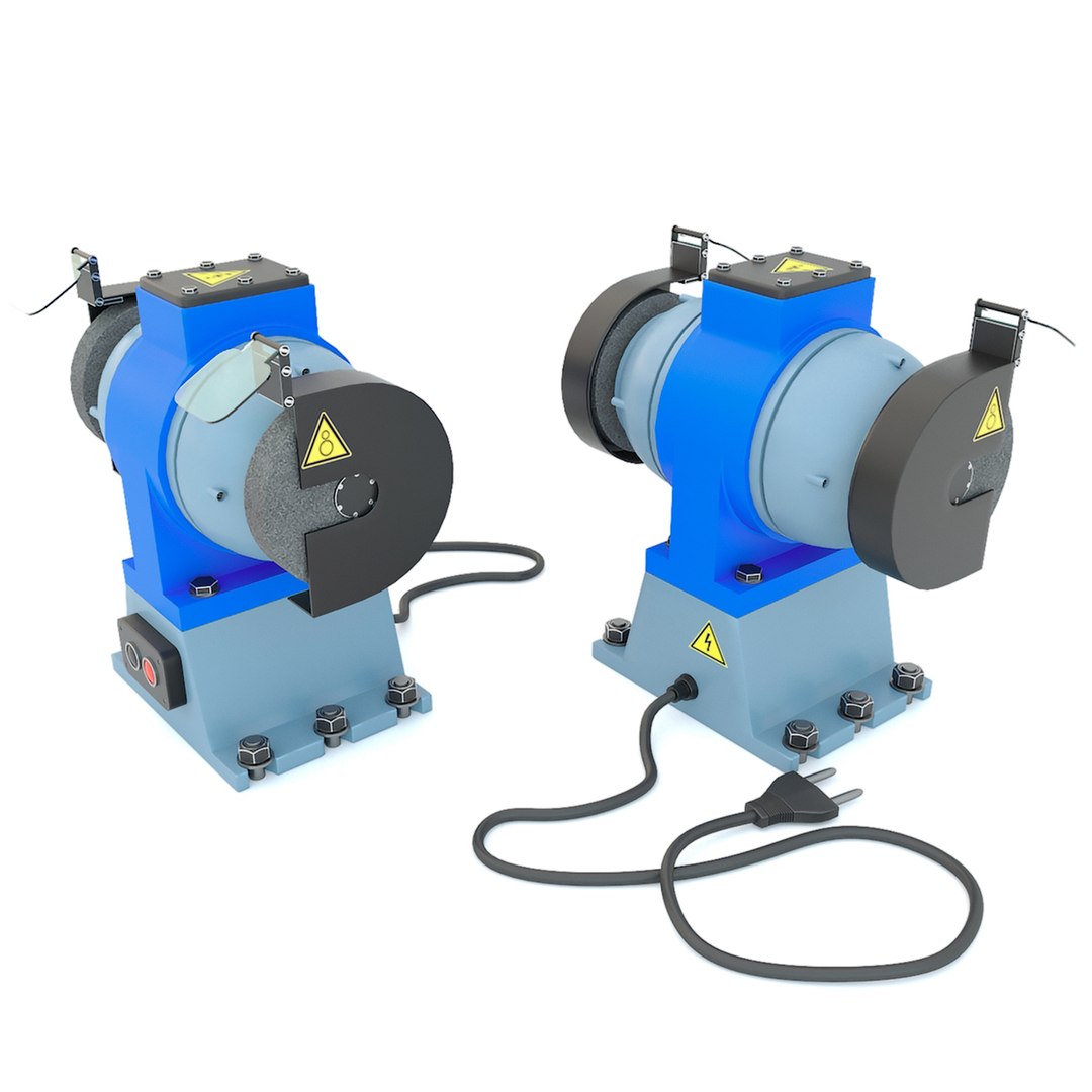 Industrial Machine Tool - Grinder Machine Model - TurboSquid 1827124