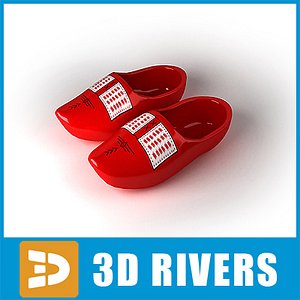 Netherlands wooden shoes by 3DRivers