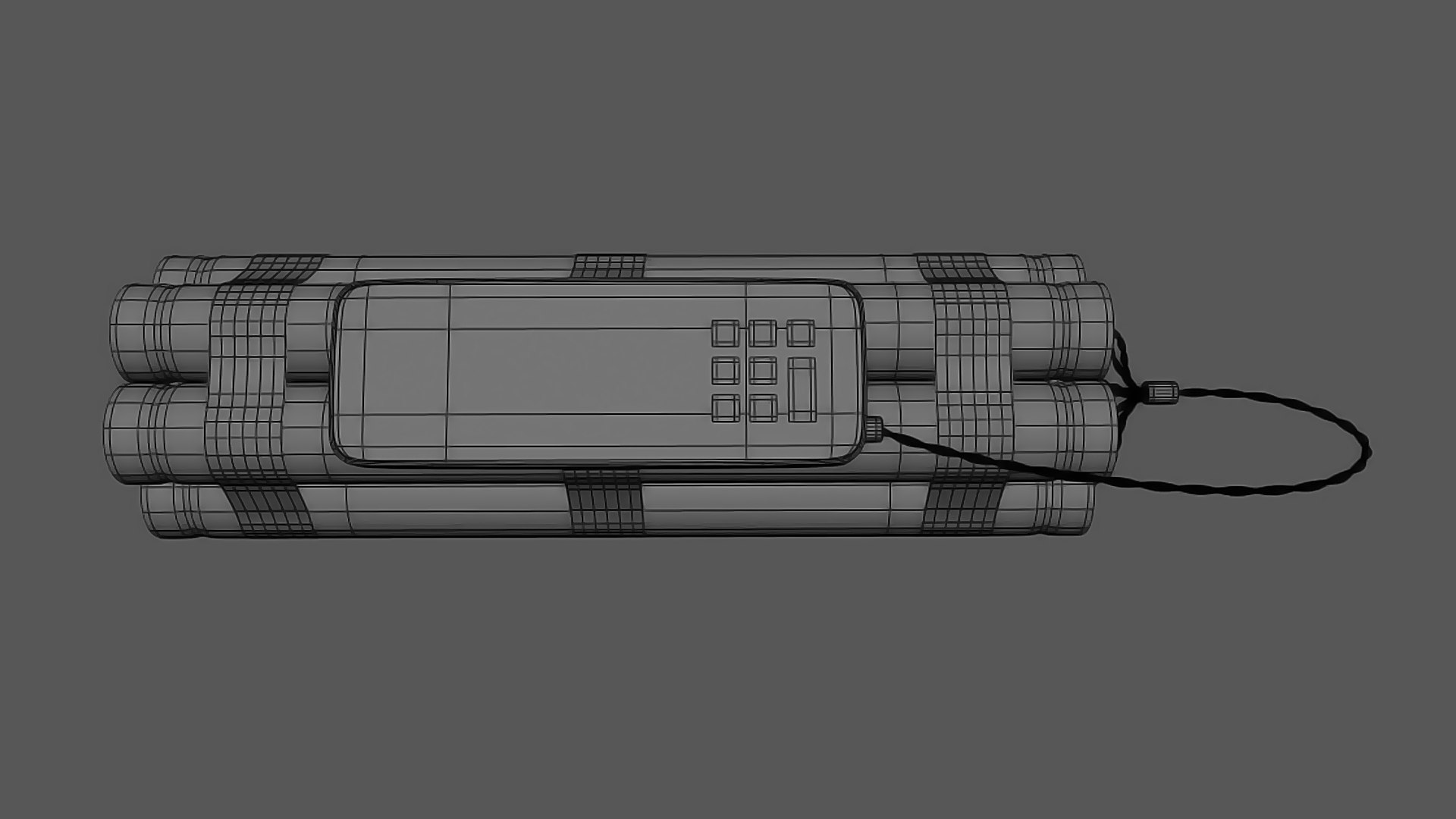 3D Time Bomb - TurboSquid 2085096