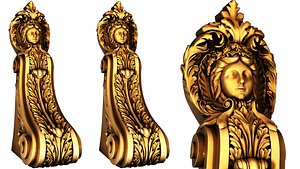 3D Decorative Ornamental77 model