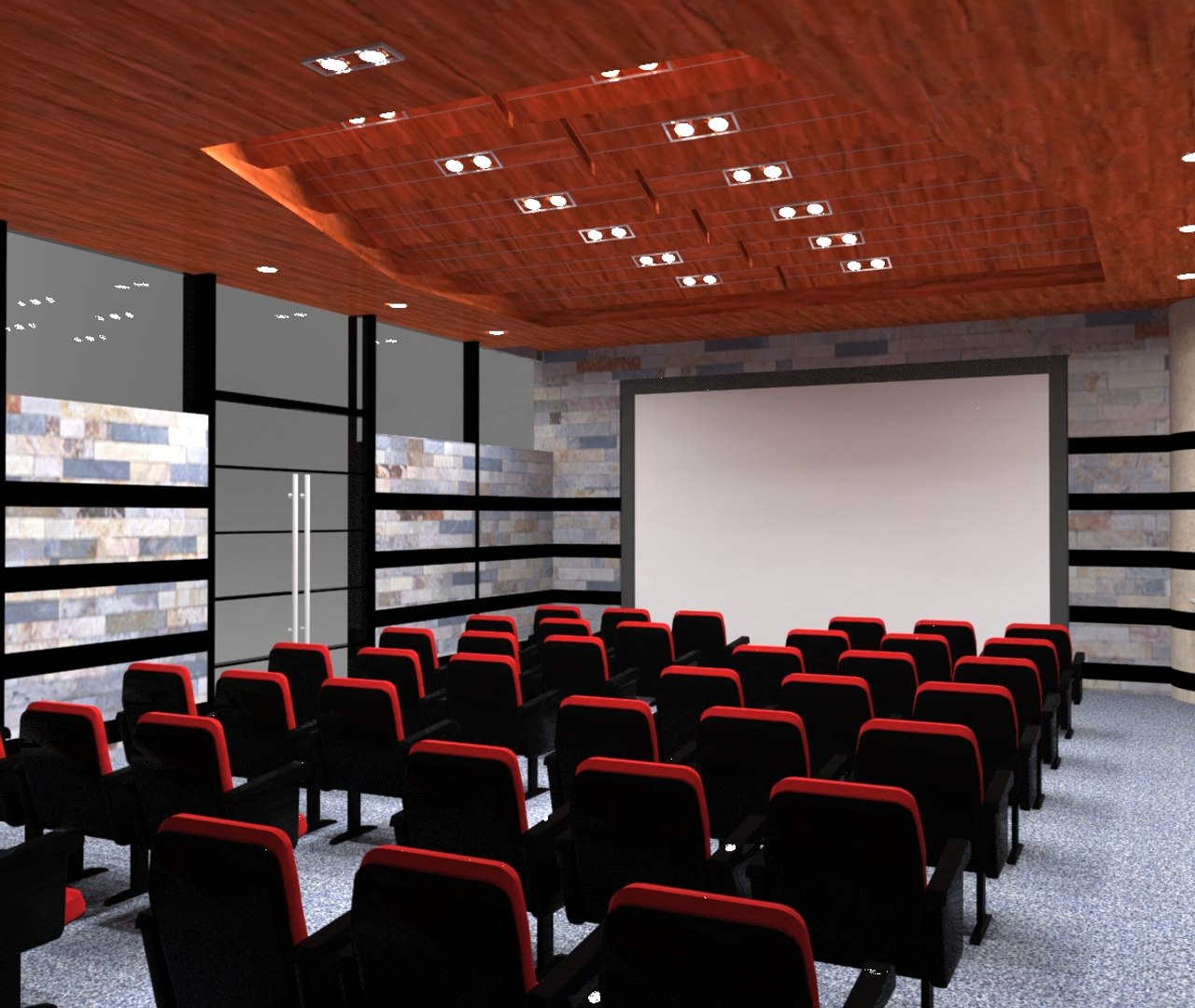 3d Model Presentation Room