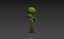 Cartoon Tree 003 3D model