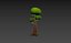 Cartoon Tree 003 3D model