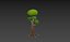 Cartoon Tree 003 3D model