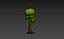 Cartoon Tree 003 3D model