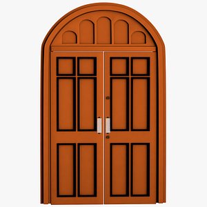 3D model french door