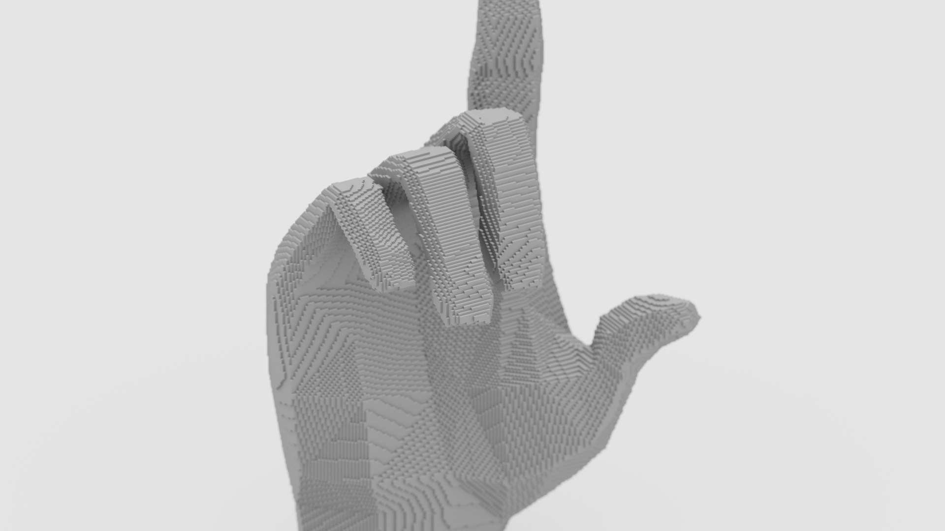 3D Voxel Hand Pointing  https://p.turbosquid.com/ts-thumb/Lr/kDFOPS/PY/snap20220318231225/png/1647694708/1920x1080/fit_q87/e3a2288dfd4fedc939558ddc9a155e67420323ed/snap20220318231225.jpg