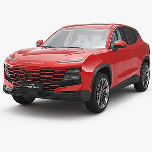 3D 2025 Jetour Dashing with Interior model