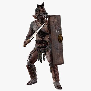 3D GLADIATOR MU3 model