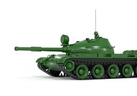 T-62 Low-poly tank