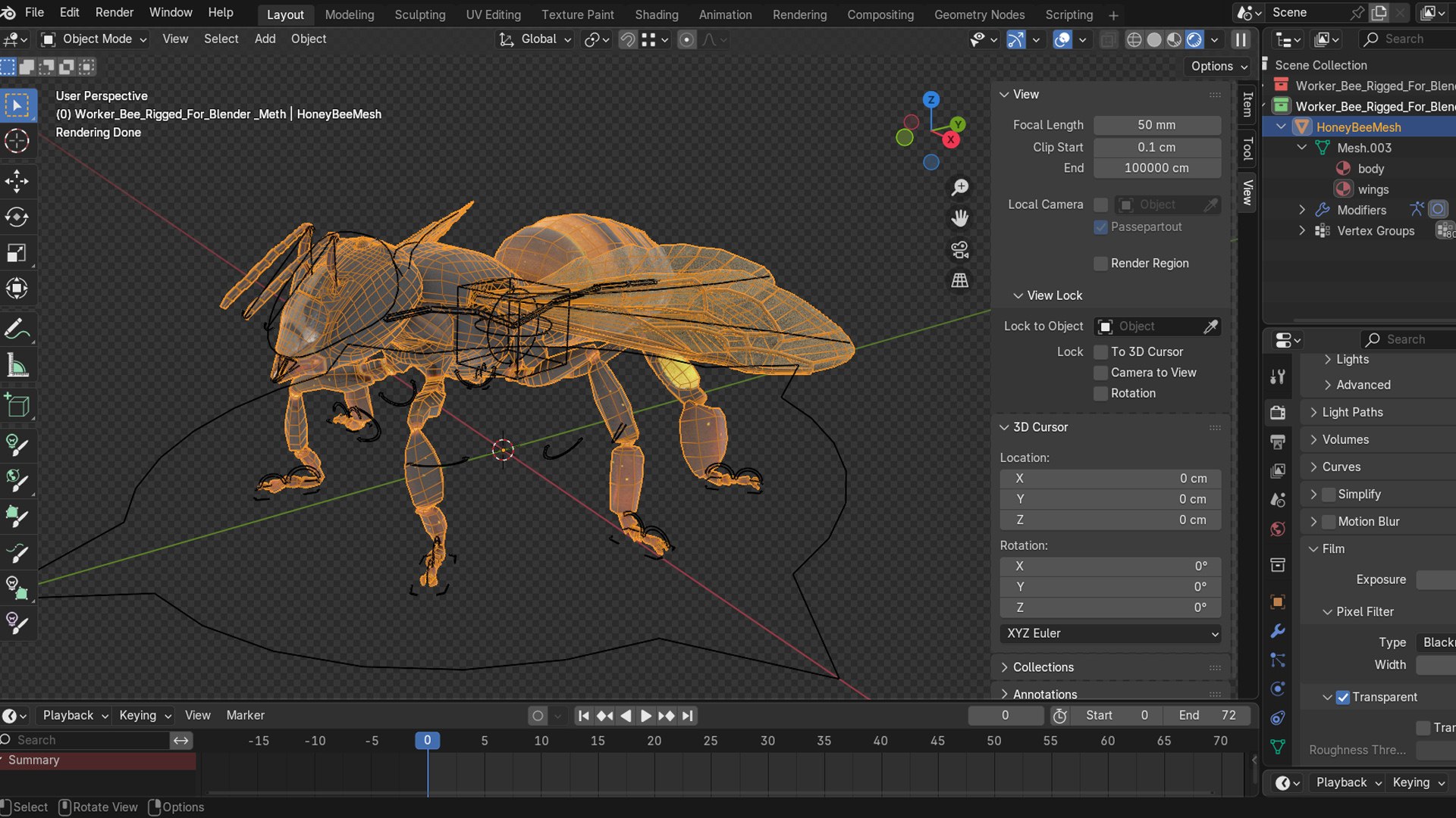 Worker Bee Rigged For Blender model https://p.turbosquid.com/ts-thumb/Lr/tmSwTQ/si/worker_bee_rigged_for_blender_020/jpg/1761820873/1920x1080/fit_q87/9413ede8ba4acff8e59e5f0b48fc67a2438d40be/worker_bee_rigged_for_blender_020.jpg