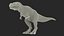 3D tyrannosaurus rex waiting animal model