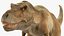 3D tyrannosaurus rex waiting animal model