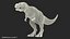 3D tyrannosaurus rex waiting animal model