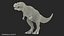 3D tyrannosaurus rex waiting animal model