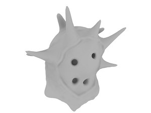 high-poly alien creature obj free